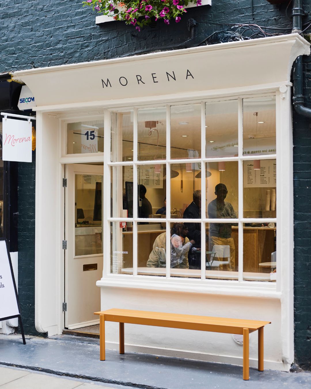 Morena Marylebone coffee and matcha bar near Bond Street