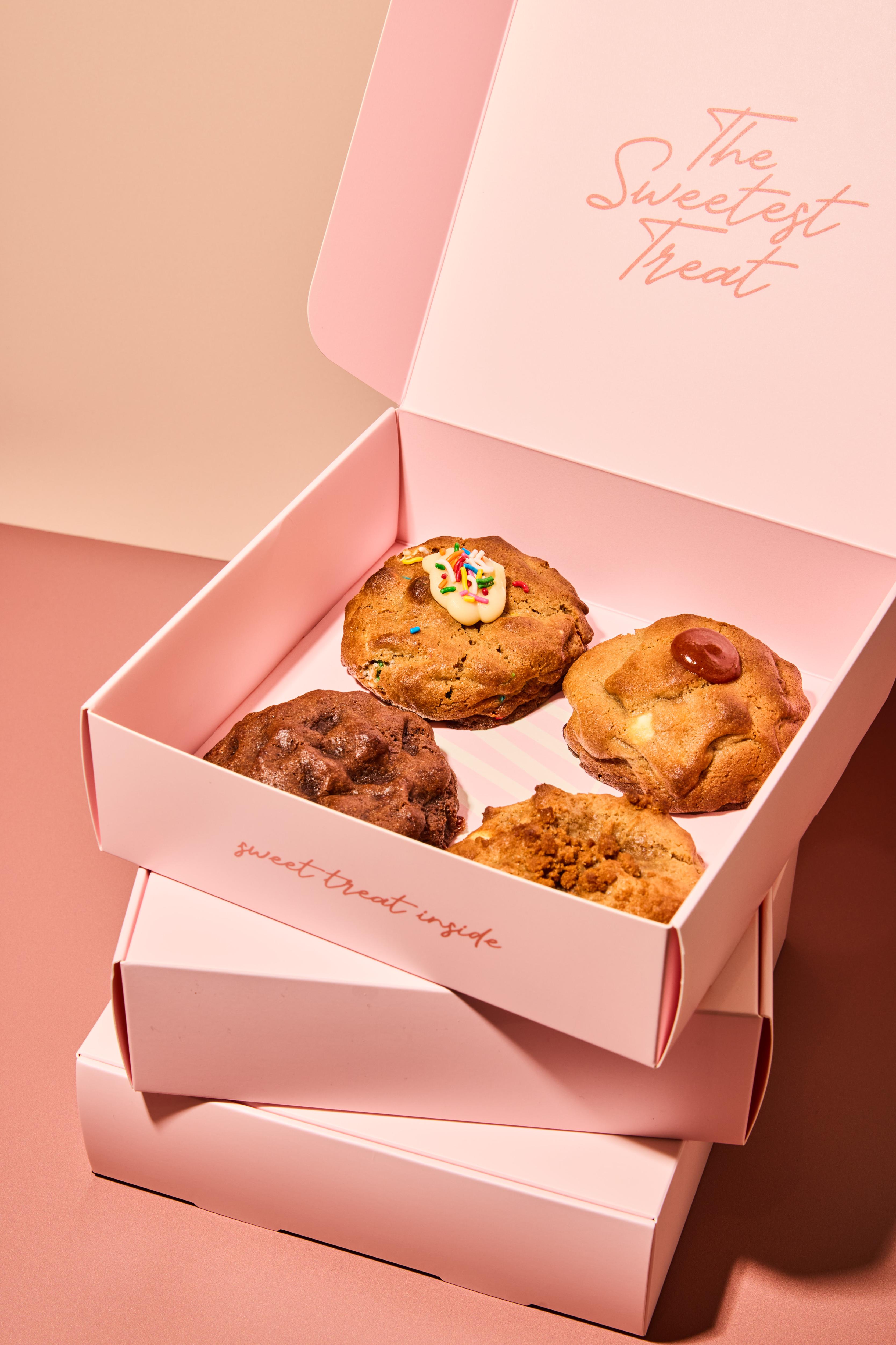 NYC-style cookies near Selfridges at Morena Marylebone